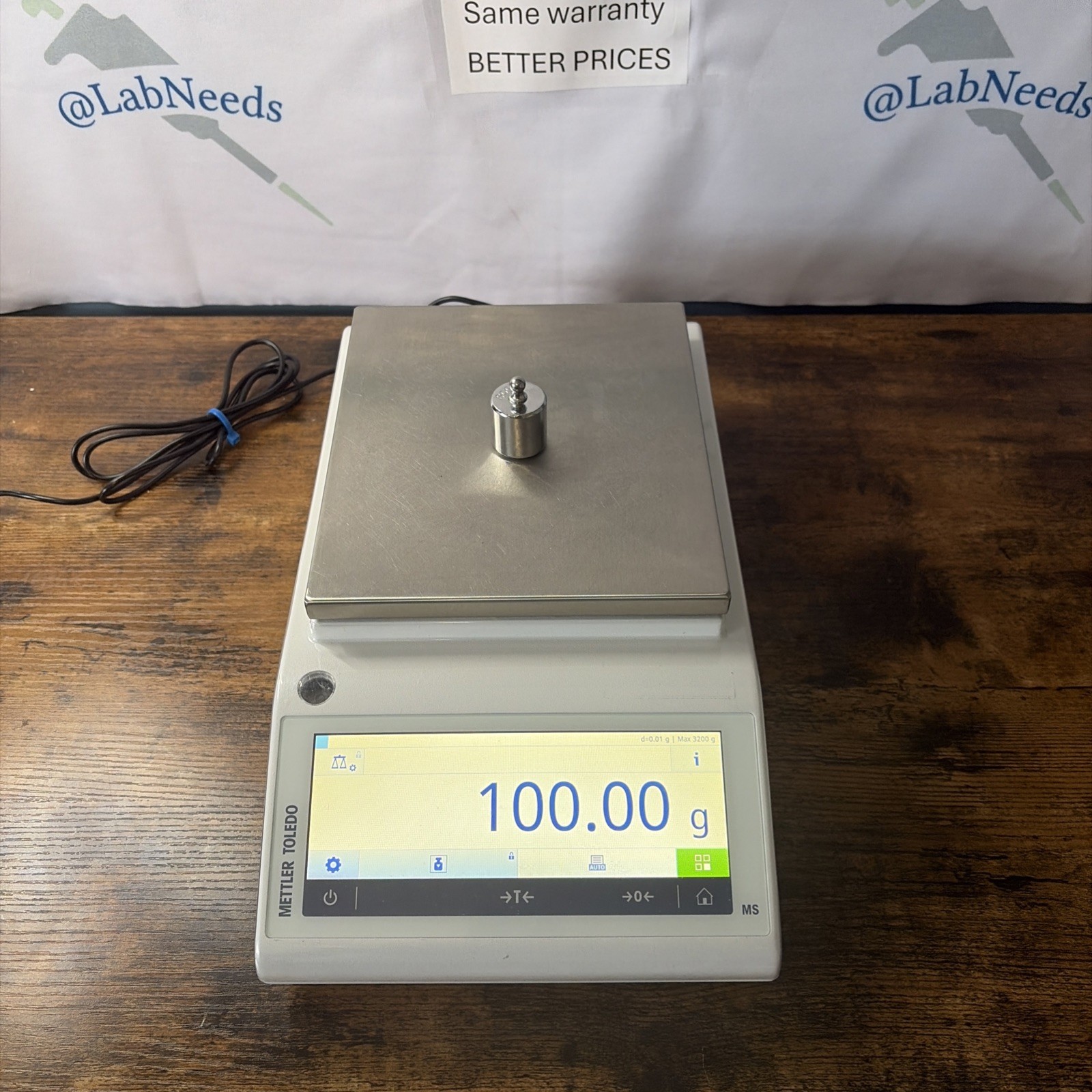Mettler Toledo MS3002TS/00 Precision  Balance 3200g x 0.01 Excellent FACT  Level