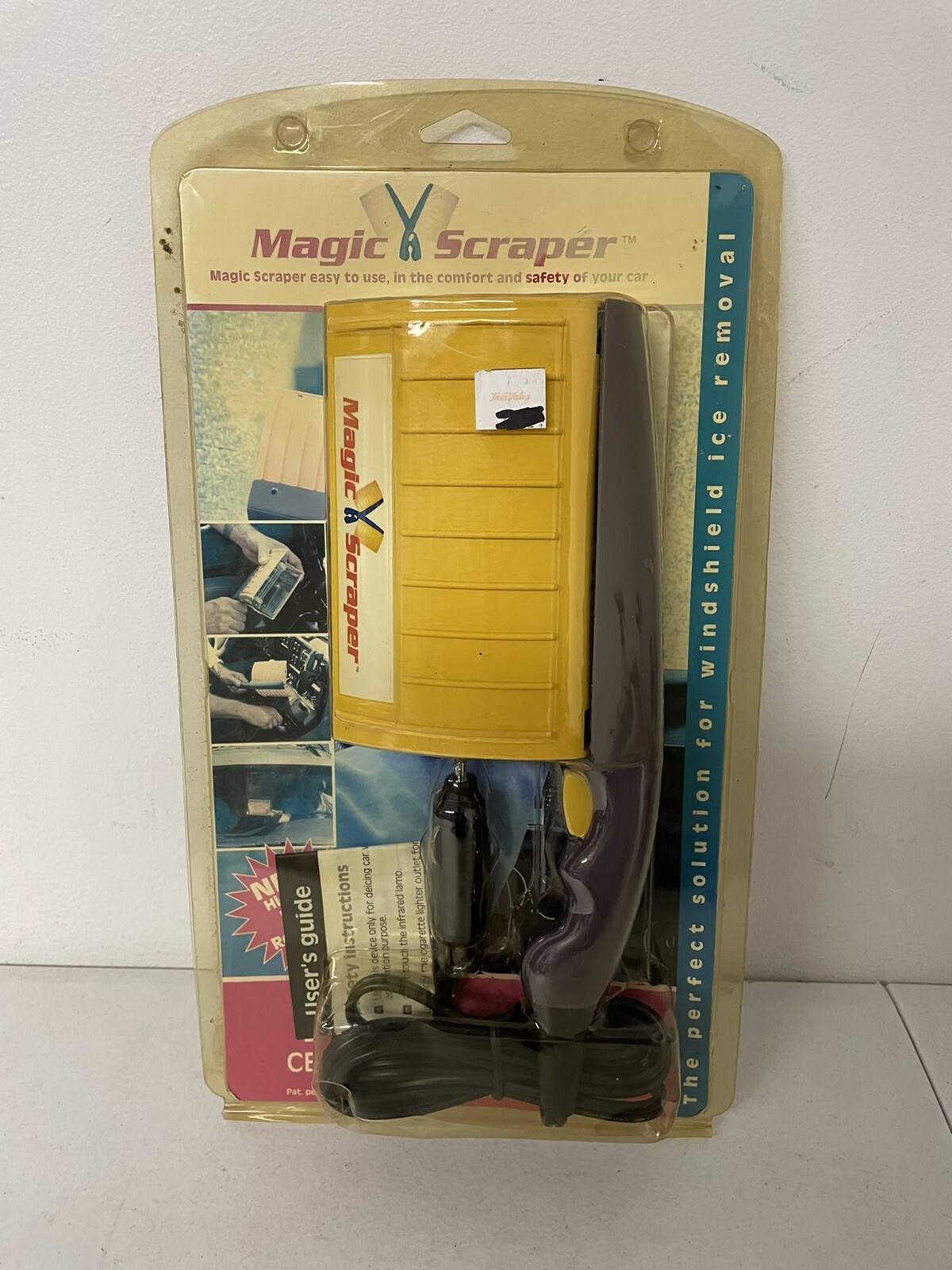 Auto Winshied Heater Defroster Portable Ice Car Truck Travel Scraper Tool NOS