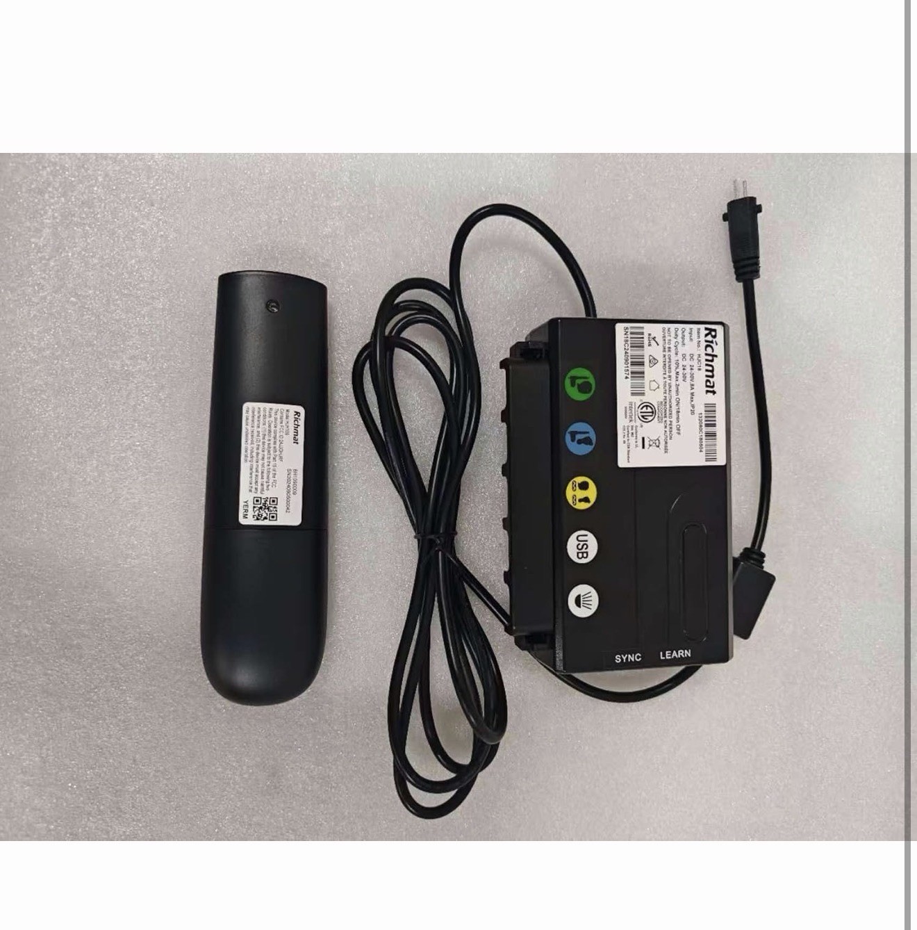 Ecdtrans Adjustable Bed Remote for Richmat HJH109 +HJC18, Black