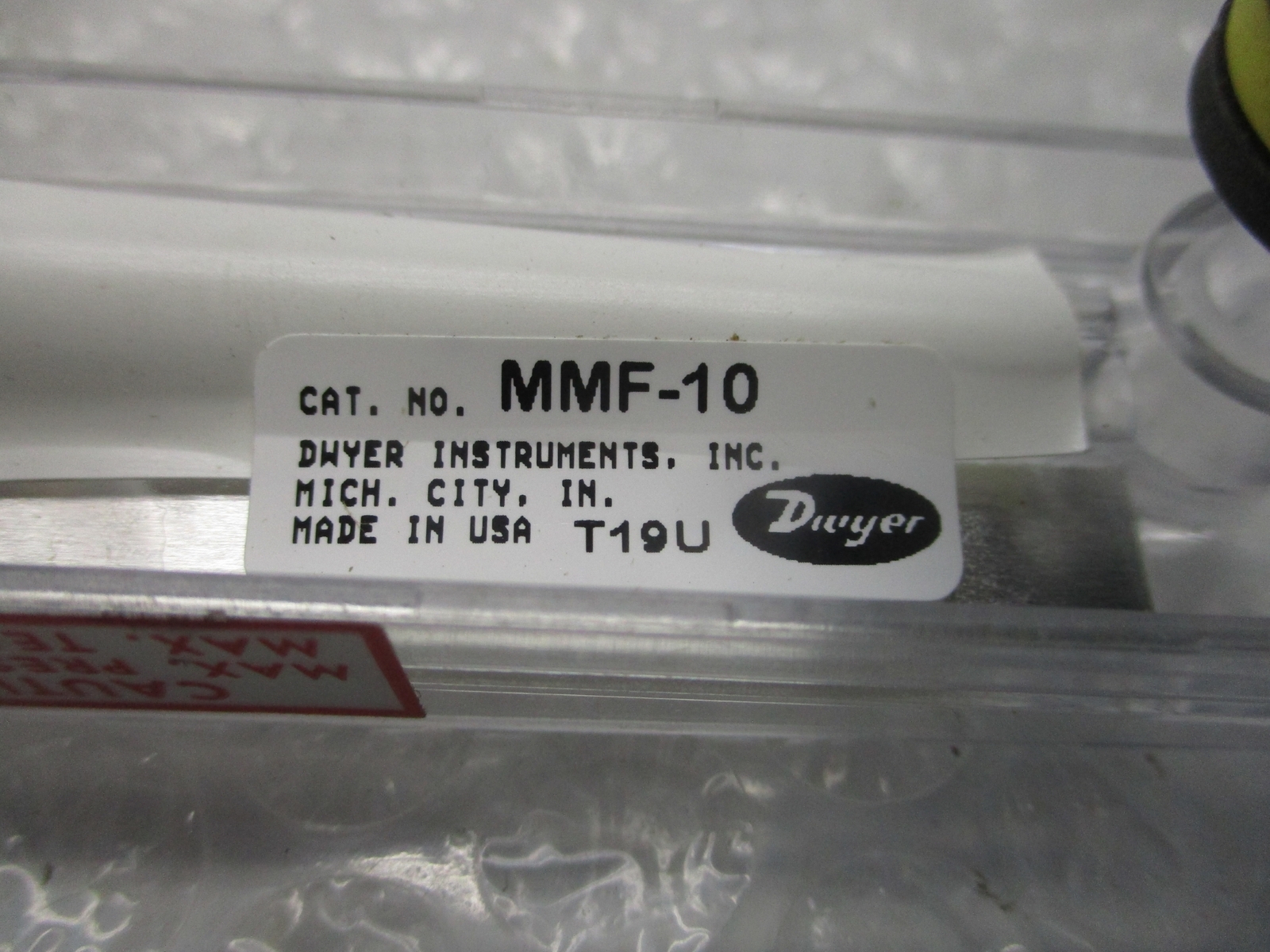 DWYER MMF-10 FLOWMETER NSNP