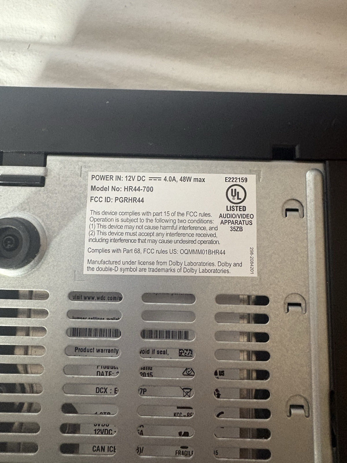 Direct TV Satellite Cable Receiver Bundle HR44-700 Tested