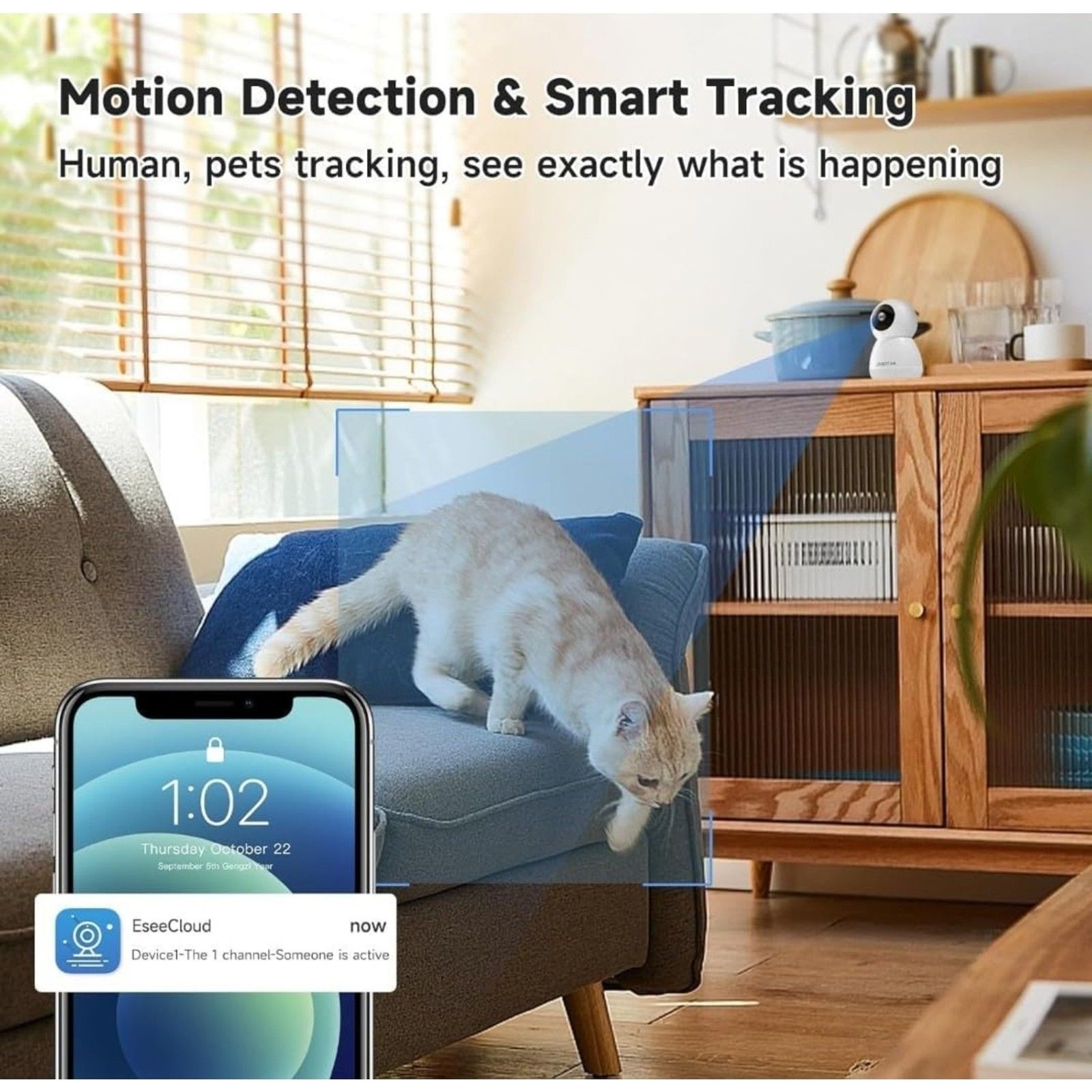 Ultimate Smart Guard: 360° WiFi Camera – NIB!