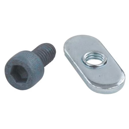 80/20 75-3412-15 Bolt Assembly, Steel, Zinc-Plated, Pk15