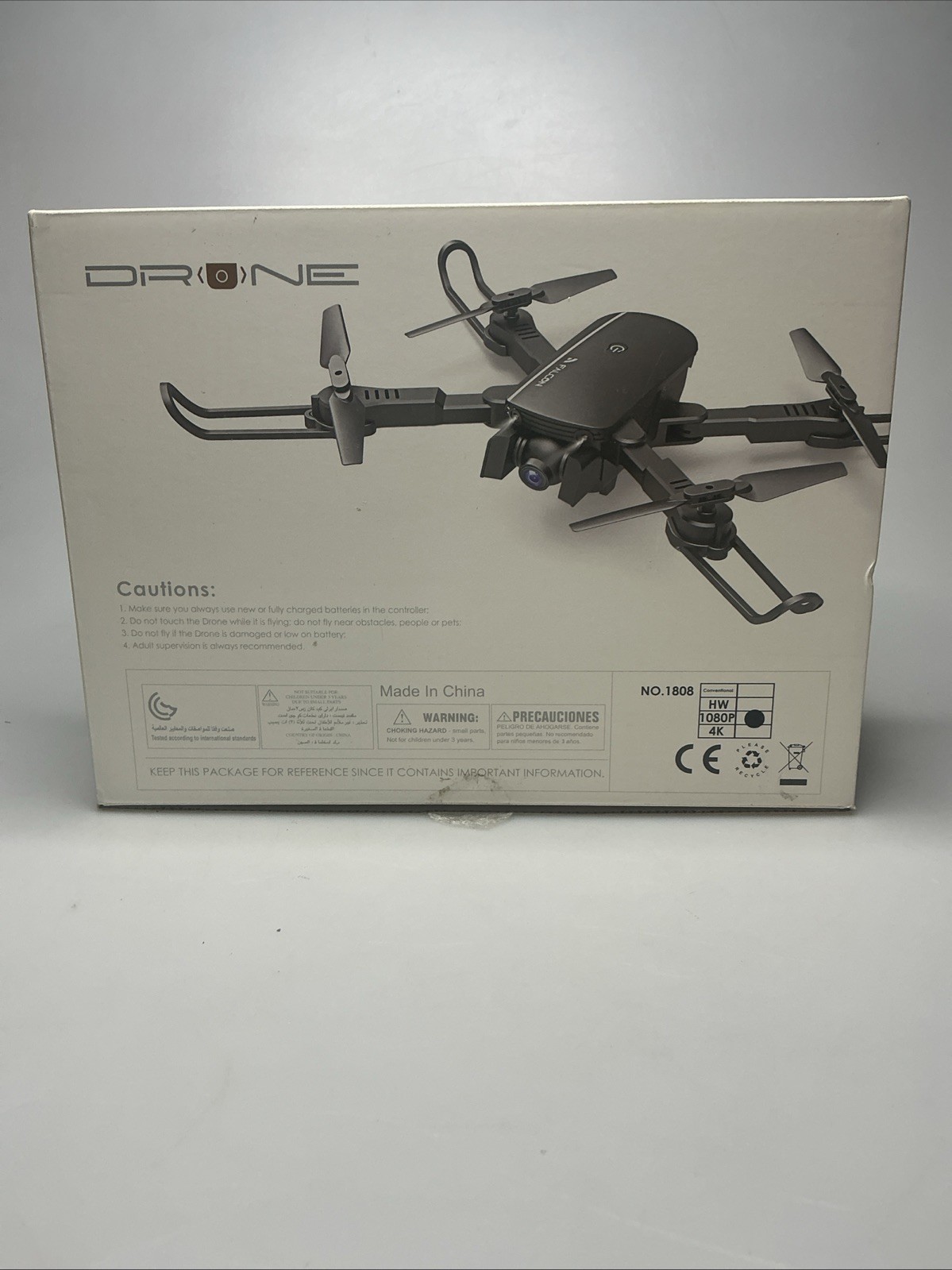 Small Drone Kit with Camera, Remote Control Falcon Quadcopter