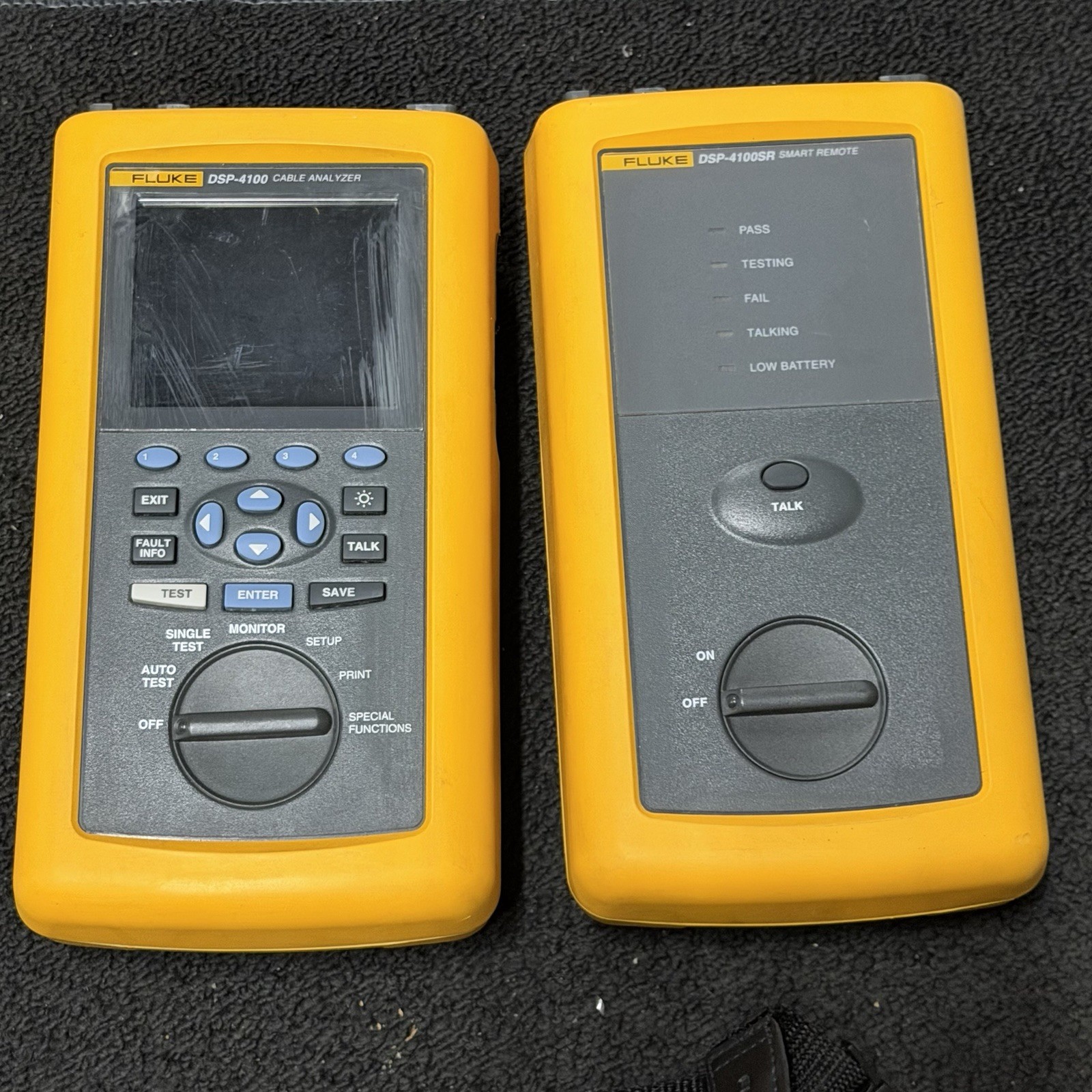 Fluke DSP-4100 Cable Analyzer Mainframe & Remote - Parts