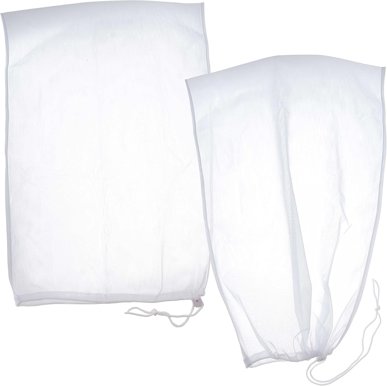 Fine Mesh Filter Bags for Leaf Vacuum Pool Cleaners, 2 Pack - Large 16" x 20" Re
