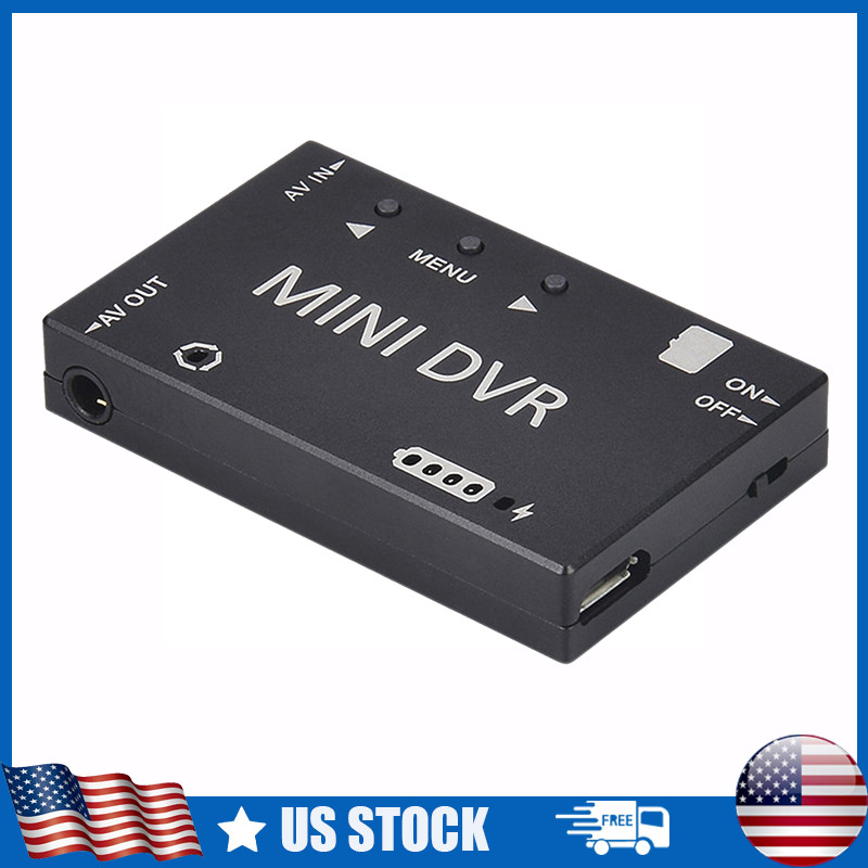 Mini DVR 5.8G-FPV Video Recorder Module Support 32GB TF Card CVBS Signal Input