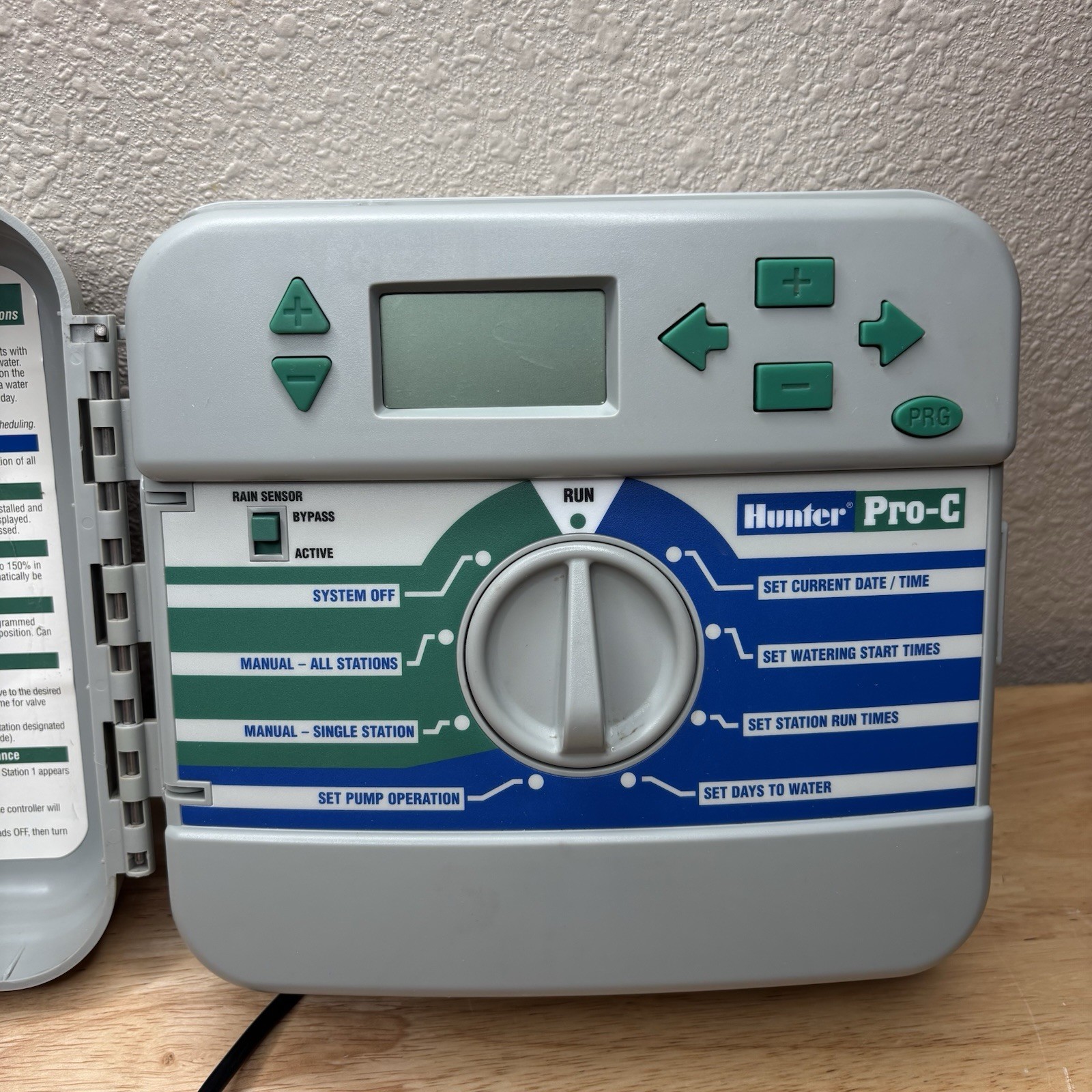 Hunter Pro-C PC-300i 3 Zone Indoor Irrigation Sprinkler Controller TESTED