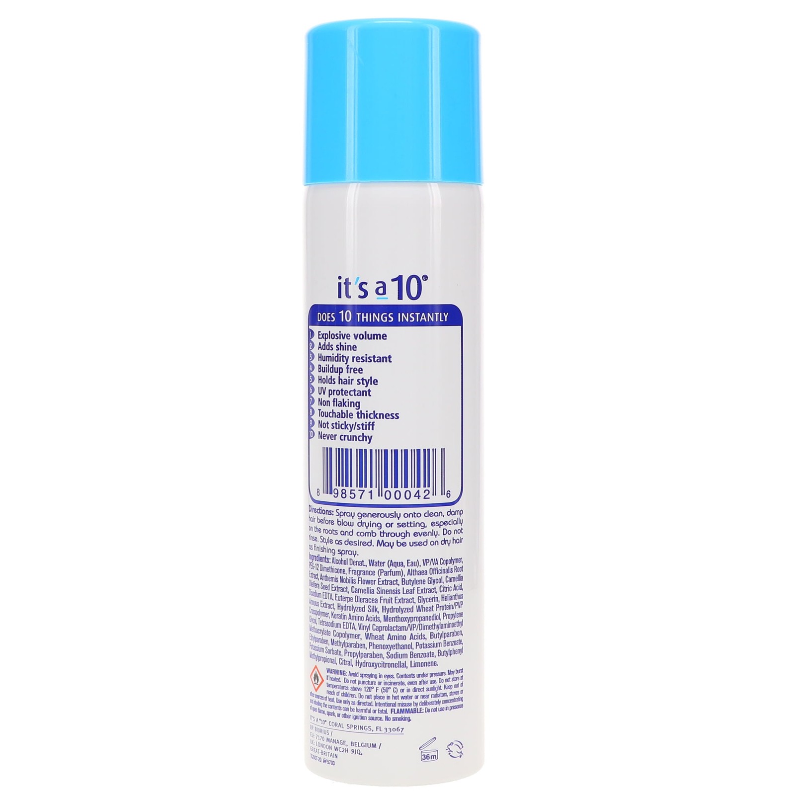 It's a 10 Miracle Blowdry Volumizer 6 oz 200ml