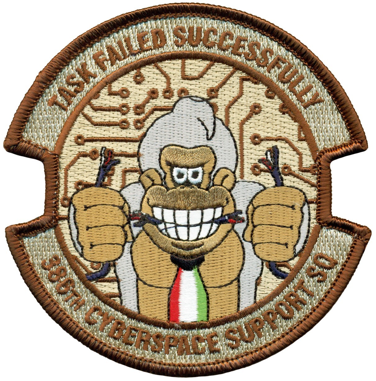 USAF 386th CYBER SUPPORT SQUADRON MORALE PATCH