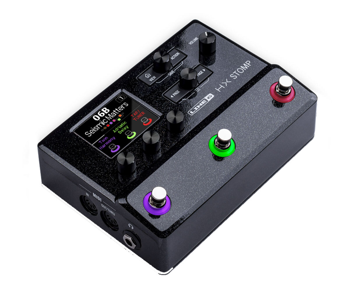 Line 6 HX Stomp Compact Multi-Effects Unit featuring Helix Effects