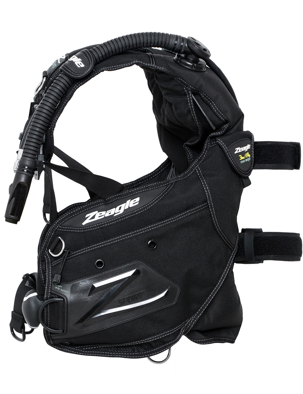 ZEAGLE BRAVO BCD WtIntegrated BCD w/Inflator & Hose Size L
