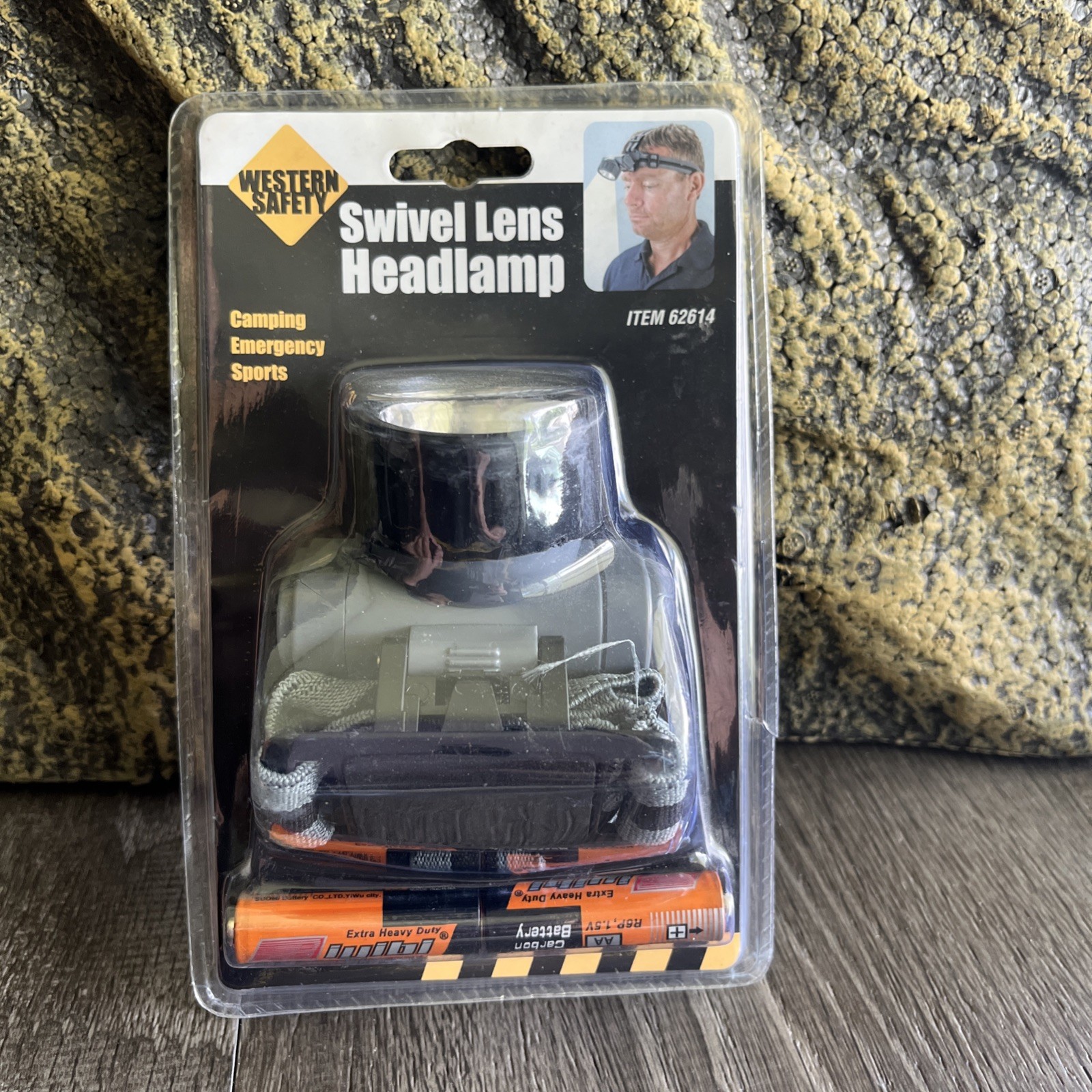 Western Safety Swivel Lens Headlamp For Camping, Emergency & Sports