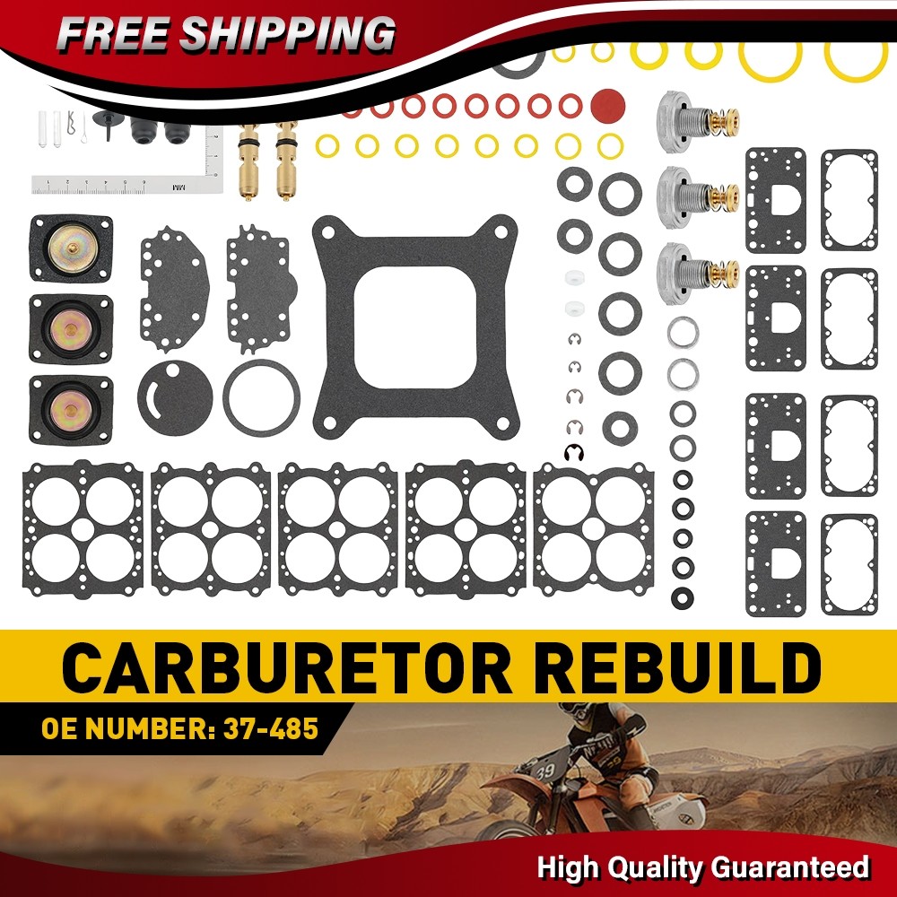 37-485 Carburetor Rebuild Repair Kit For Holley 4150 4 Barrel Double Pumper Carb