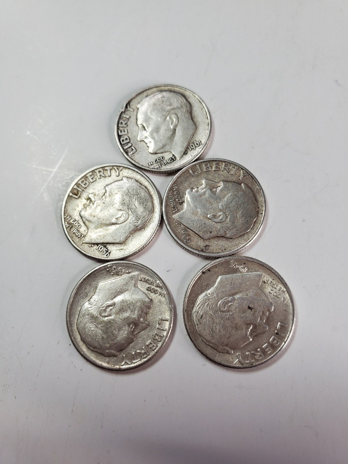 Silver Ingots And Silver Dimes