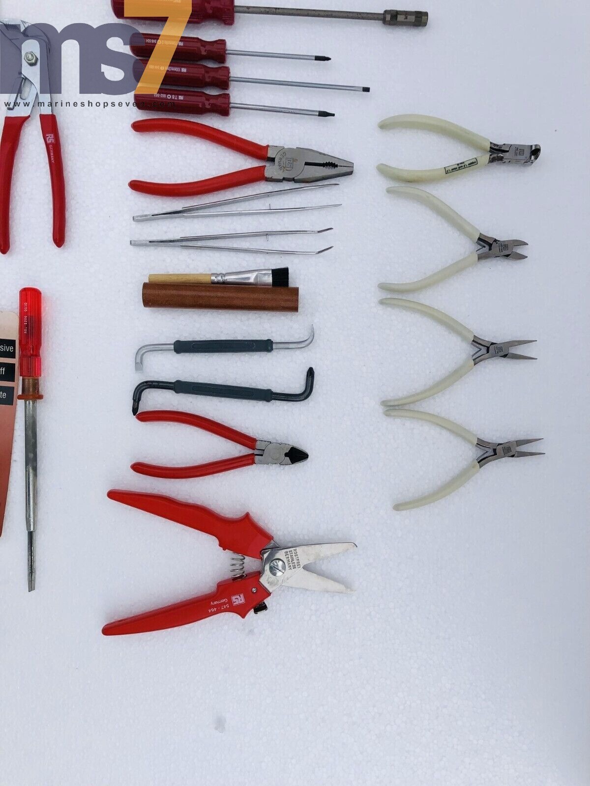 RS COMPONENTS ELECTRO-MECHANICAL TOOL KIT WITH ACCESSORIES AS SHOWN #NEW