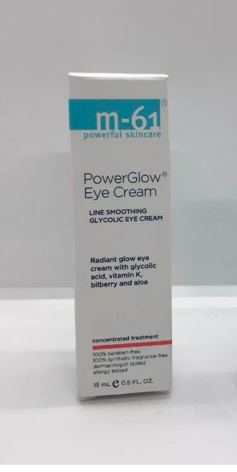 M-61 PowerGlow Eye Cream • Line Smoothing Glycolic Eye Cream 15 mL
