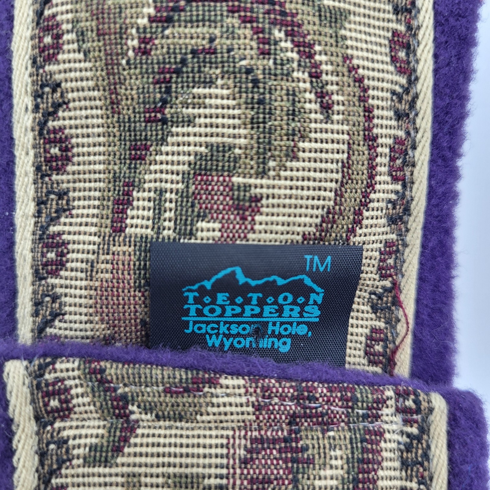 Jackson Hole Wy. Knit Winter Headband Ear Warmer Teton Topper Y2K Gorpcore