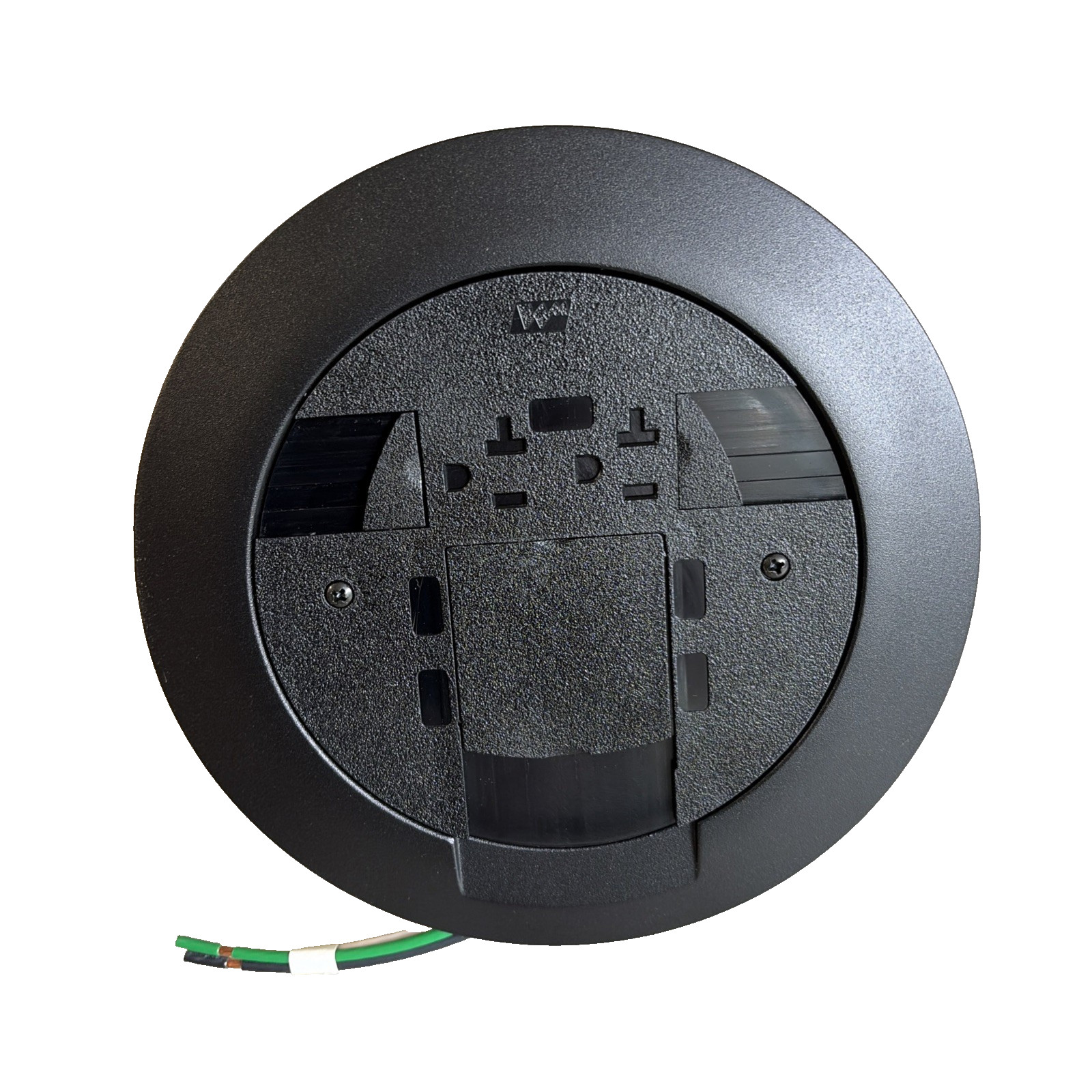 Wiremold RC7CTCBK RC7CTC Multi-Service Assembled Poke-Thru Device