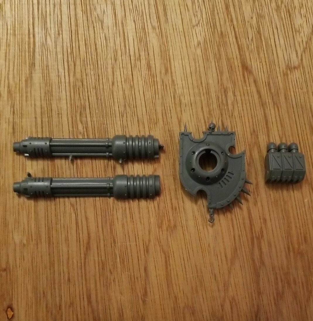 Warhammer 40k Chaos Knight Desecrator Laser Destructor Bits