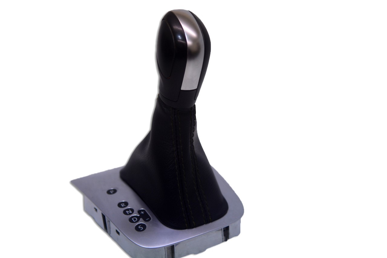 Automatic Shift Boot Leather Synthetic Protection Cover for VW Jetta 11-18 Black