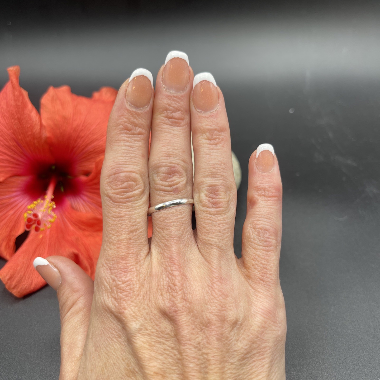 Stunning Unique Handmade 925 Sterling Silver Stackable Band Ring #B120