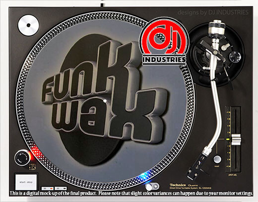 Funk Wax - 7"-12" DJ slipmat for LP turntable record player