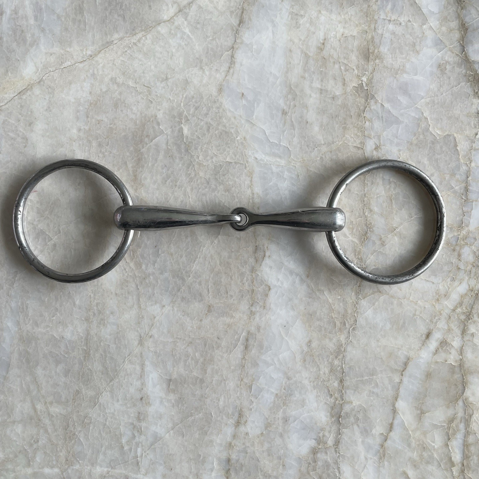 Loose Ring Snaffle Bit 4 3/4 in Stainless Steel