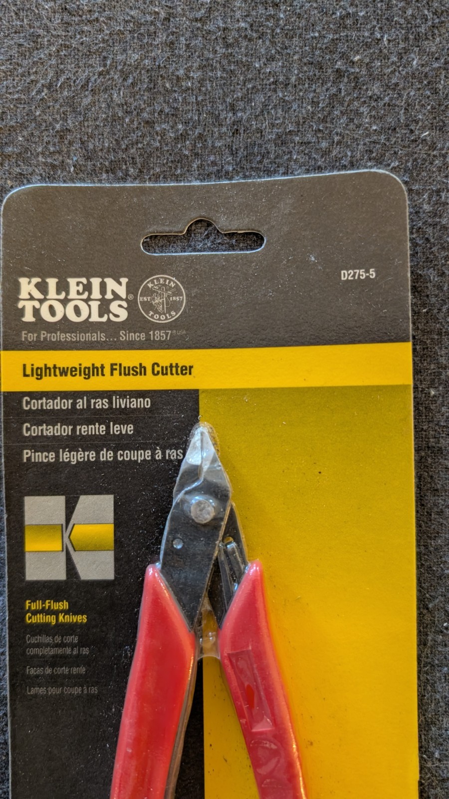 Klein Tools Lightweight Flush Cutter