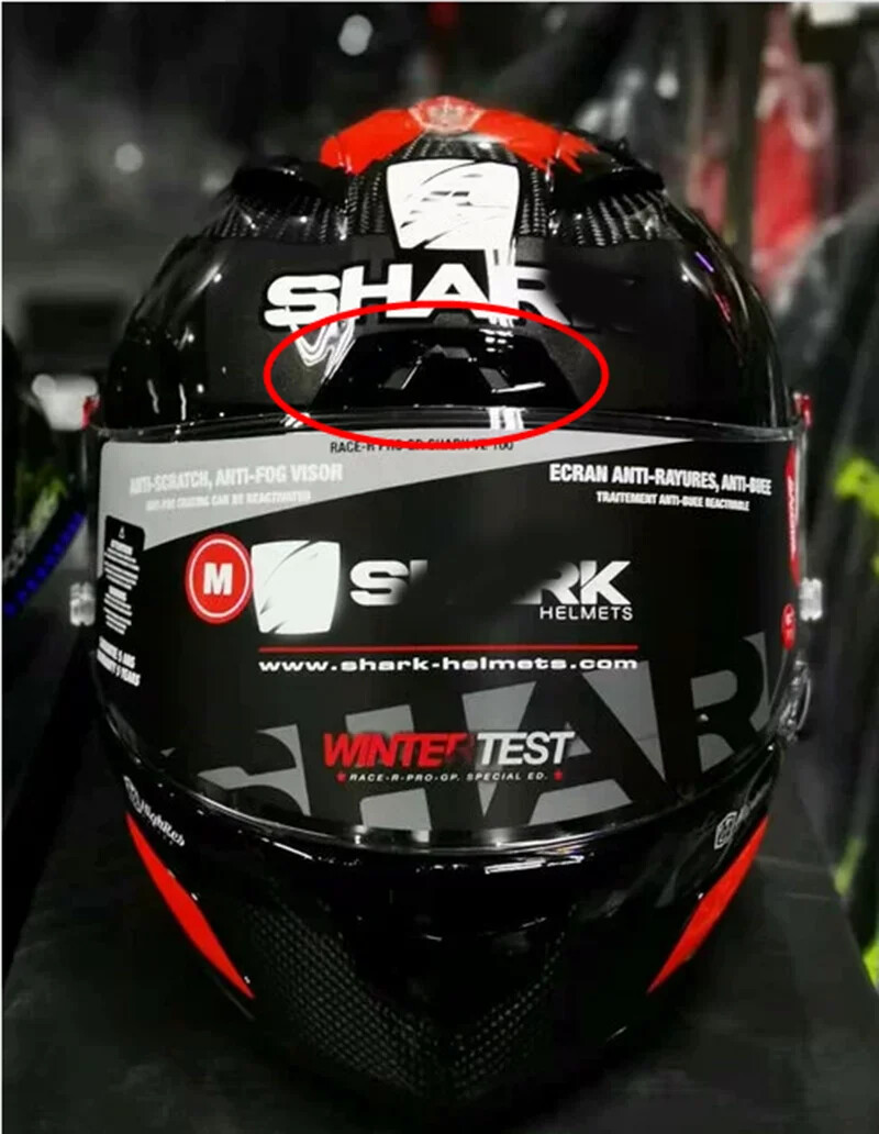 For SHARK RACE R PRO GP Upper Air Top Intake Duct Air Mouth Front Inlet Cover
