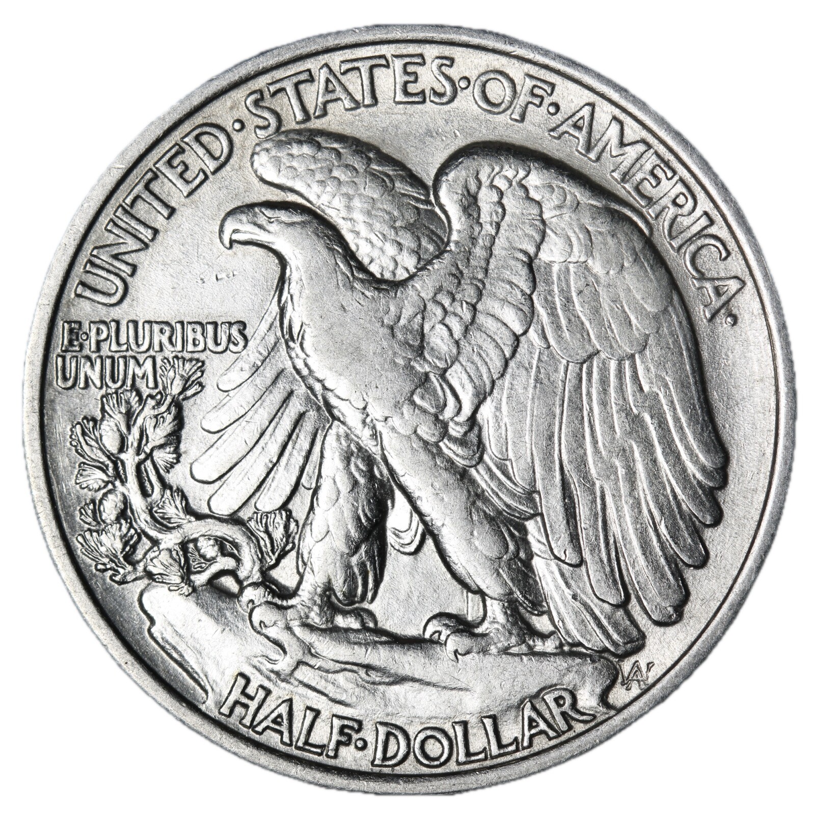 1935 Walking Liberty Half Dollar In AU Condition