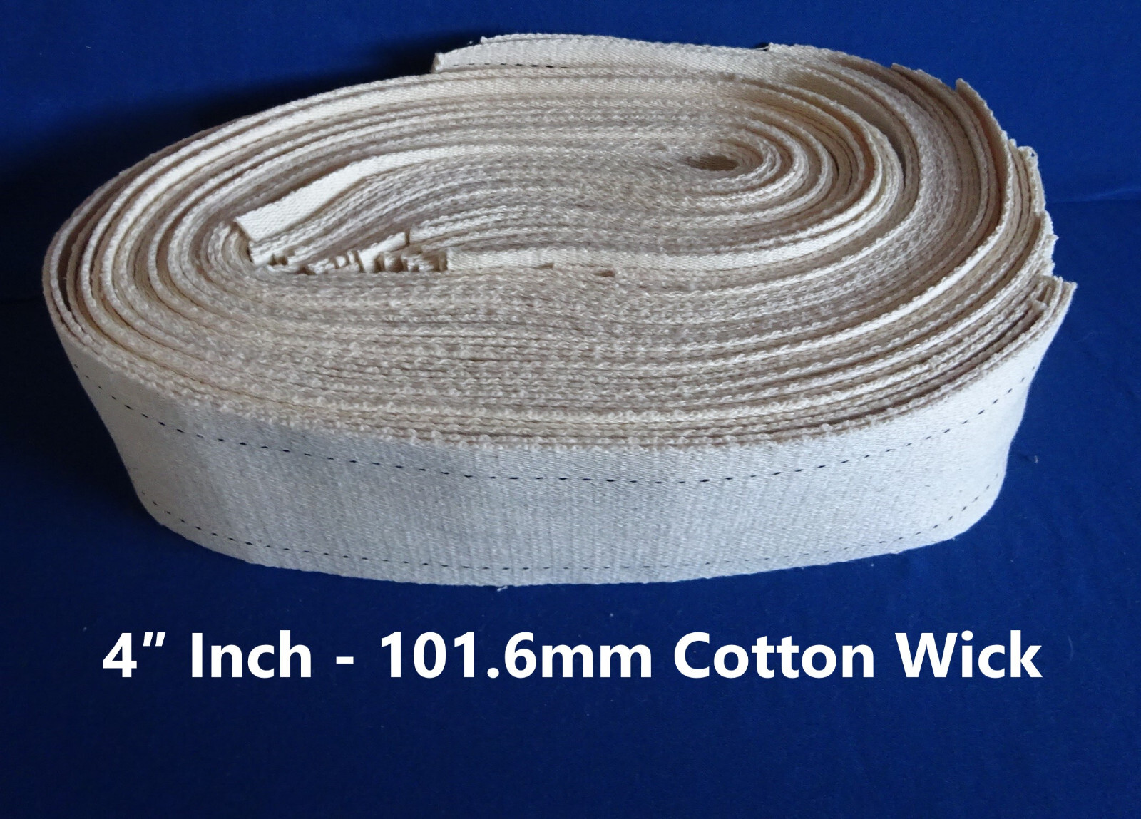 4" Inch - 101.6mm  Oil Lamp Wick FREE Shipping Worldwide FREE Burner Cleaner