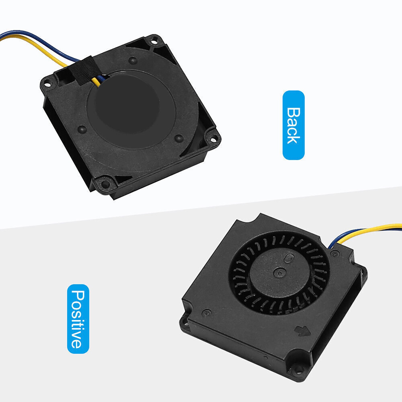 2Pack Cooling Fans Set For Ender 3 Ender 3X/3 Pro Ender-3 V2 3D Printer CPU GPU