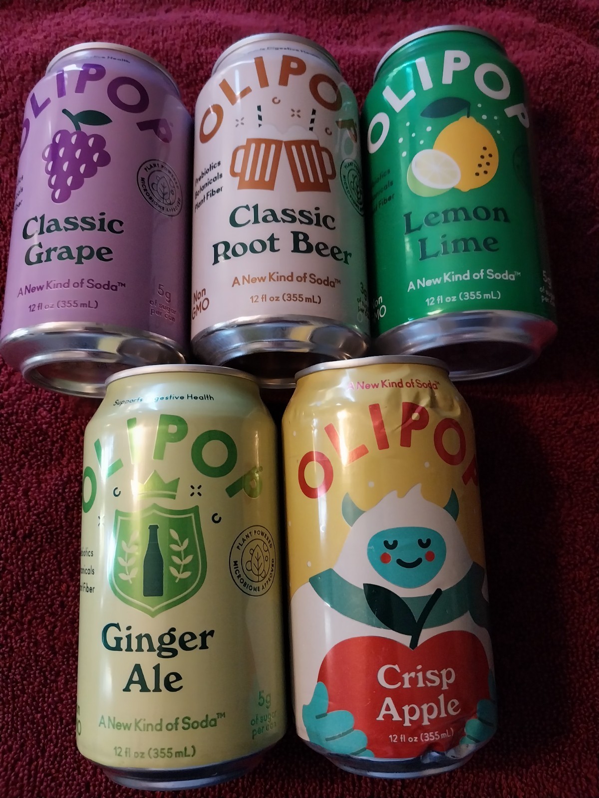 5-Olipop Variety Can Soda. Taste Test. A Must Go.