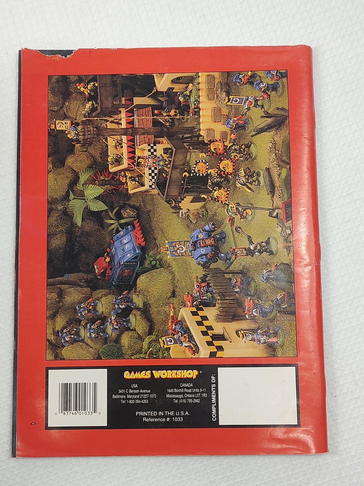 Games Workshop 1996 Citadel Miniatures Catalog Good Shape Warhammer 40K WFB