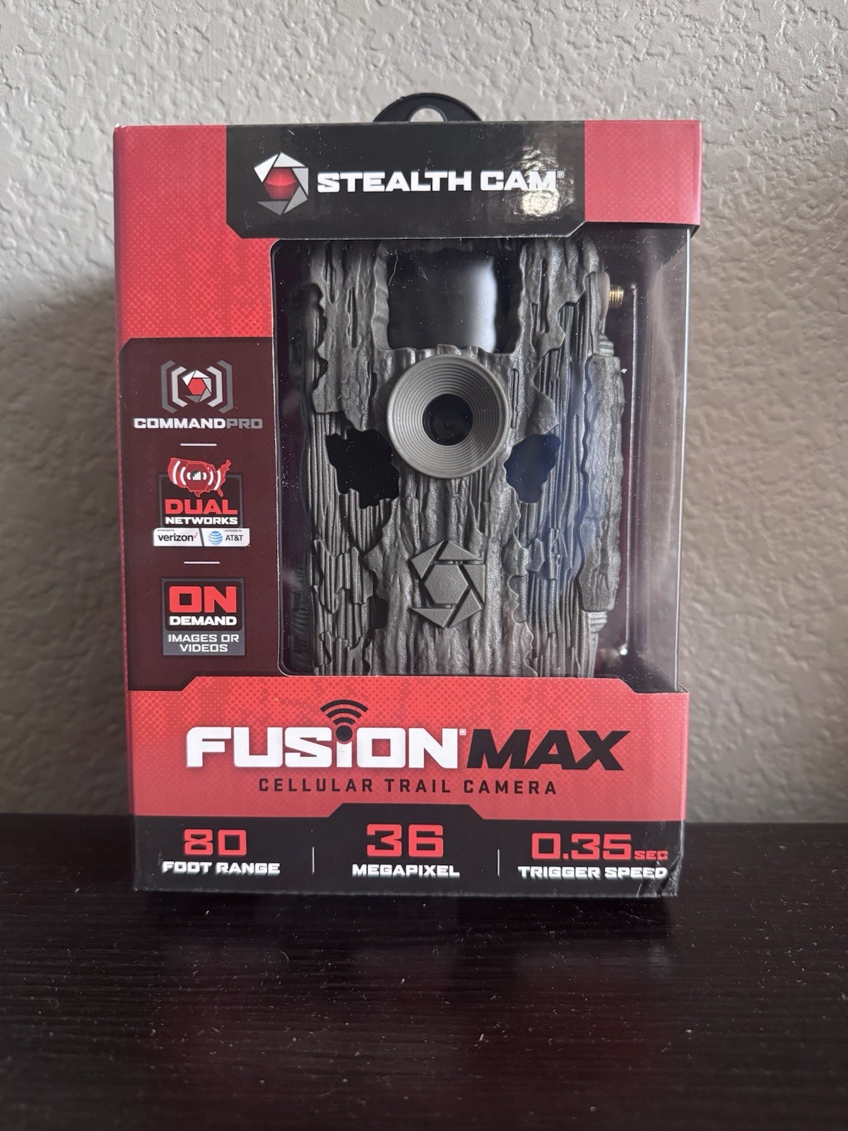 Stealth Cam Fusion Max Cellular Trail Camera 36MP 0.35s 80ft Night Vision