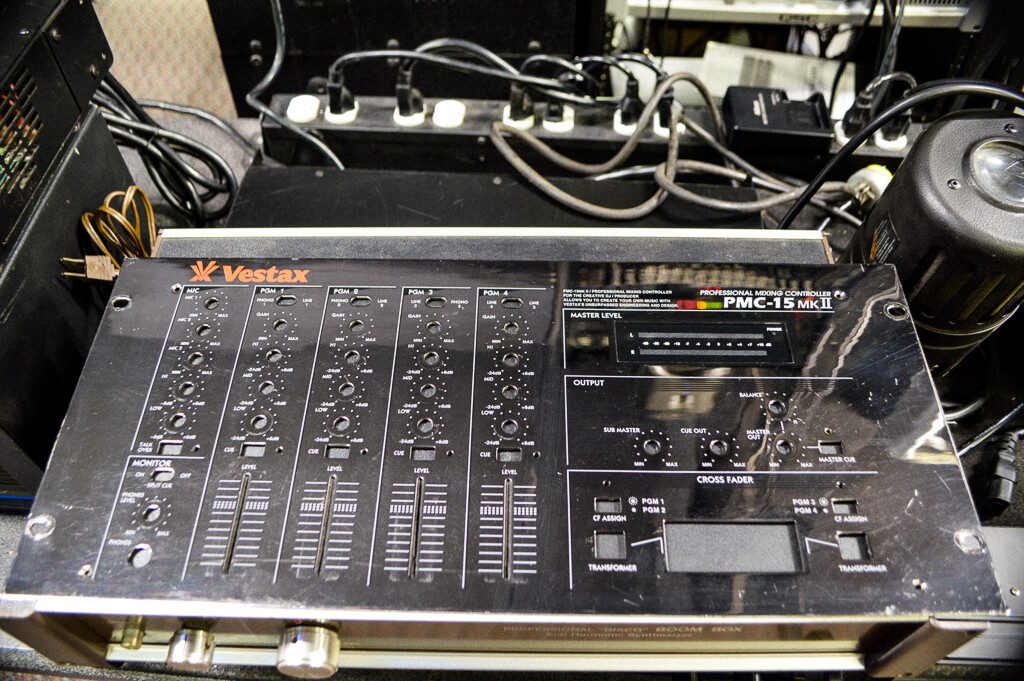 OEM Vestax PMC-15 MKII mixer Faceplate Used