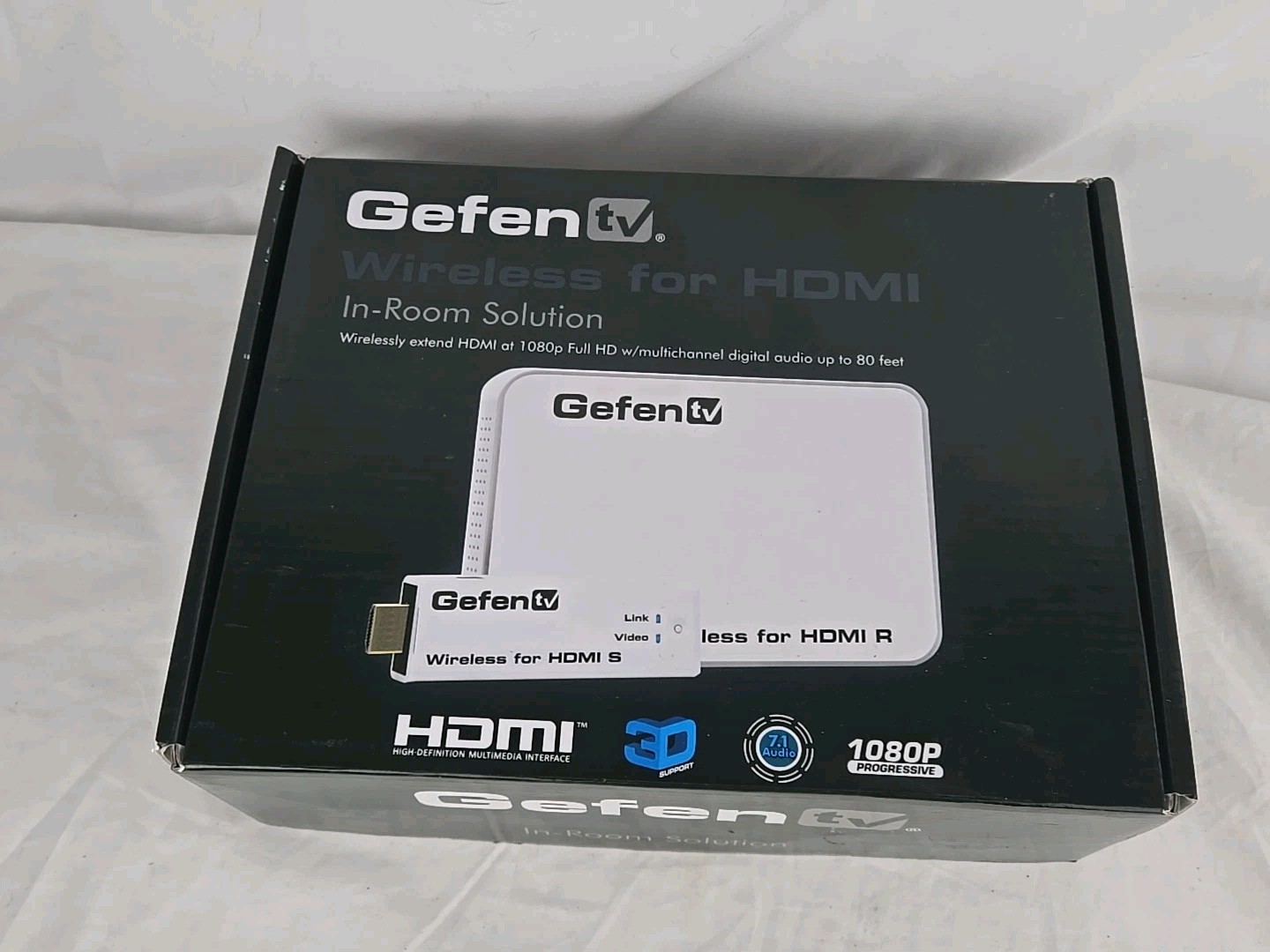In-Room Wireless HDMI Extedner w/ Multichannel Digital Audio up to 80 feet