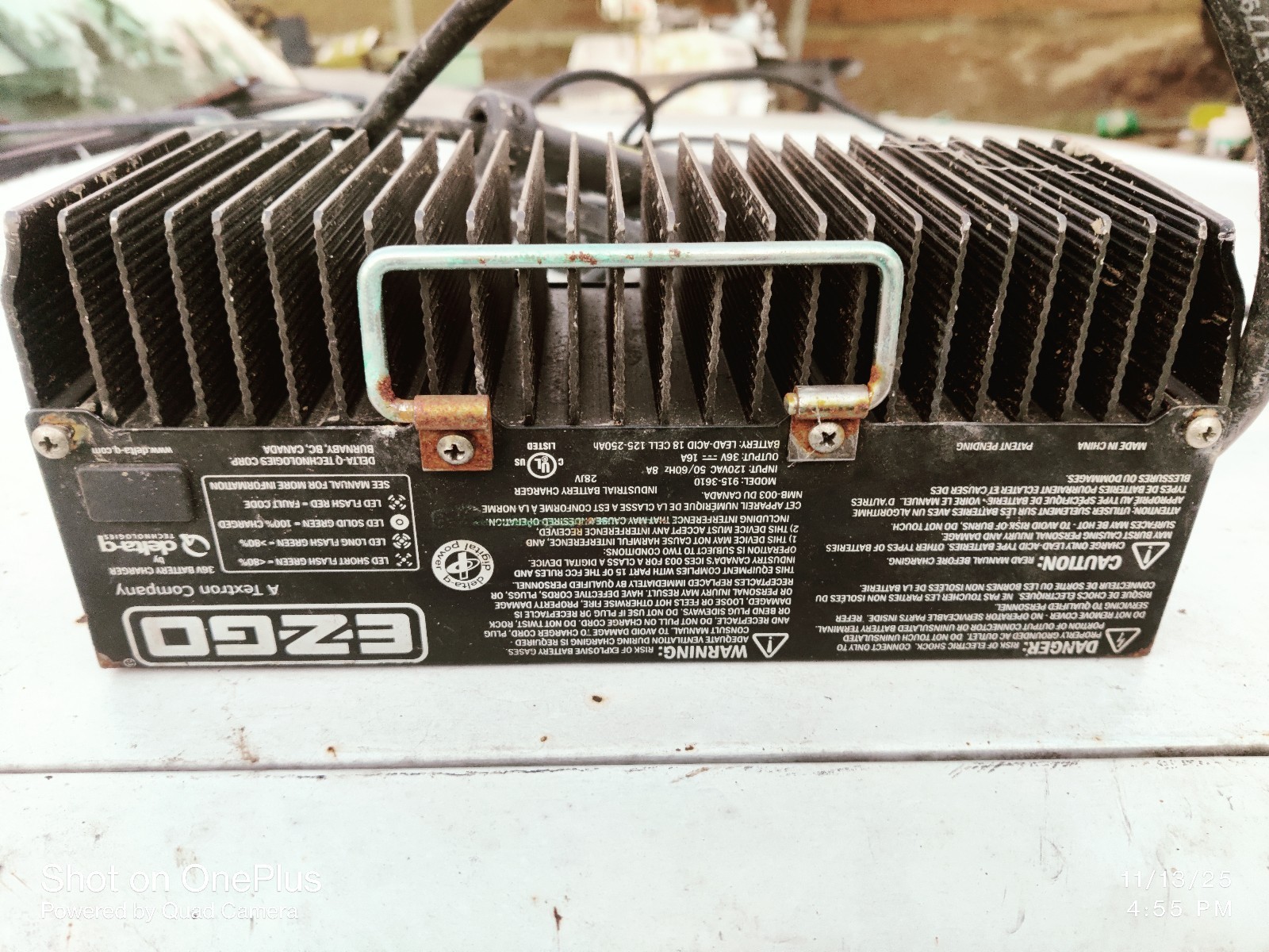 Easy Go 36 Volt 16 AMP Charger