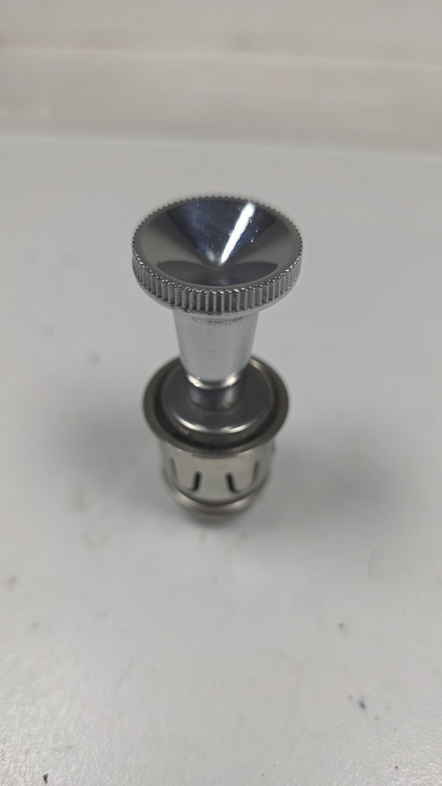 VINTAGE CASCO 12V CIGARETTE LIGHTER CHROME KNOB UNIVERSAL GM FORD