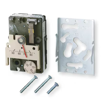 Siemens 192-200 Pneumatic Thermostat, Single Temperature, Heating And Cooling,