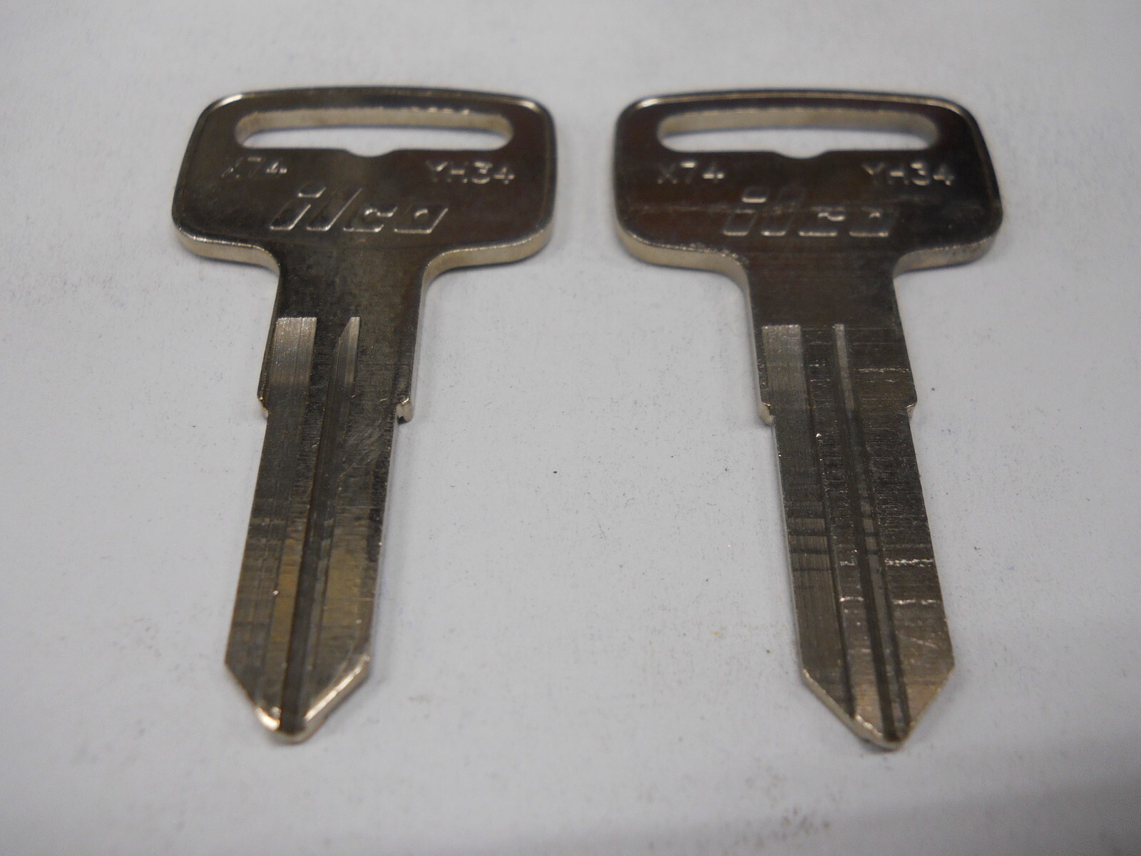 Ilco X74 Key Blank Fits Yamaha Suzuki Motorcycle YH34 Lot of 2