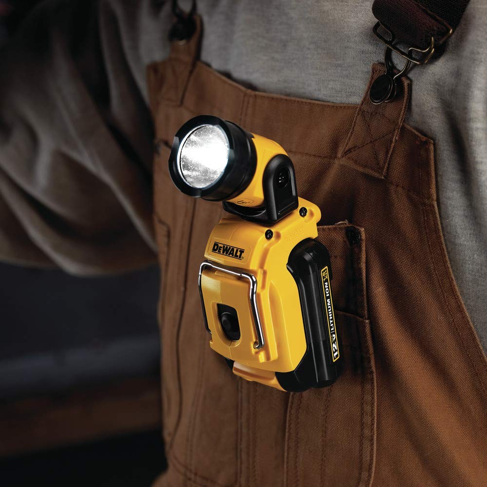 DEWALT 12V MAX LED Work Light, Hand Held DCL510, Yellow
