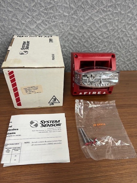 System Sensor Mass121575ADA Sounder/strobe; NOS Brand New--Free Shipping
