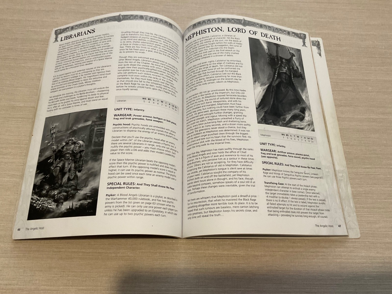 Warhammer 40k codex Blood Angels 2009