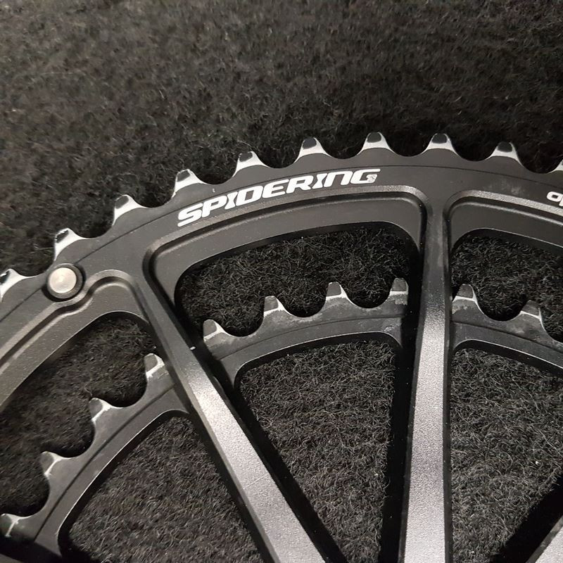 CANNONDALE SPIDERING 53/39D Plates (Ref 1439)
