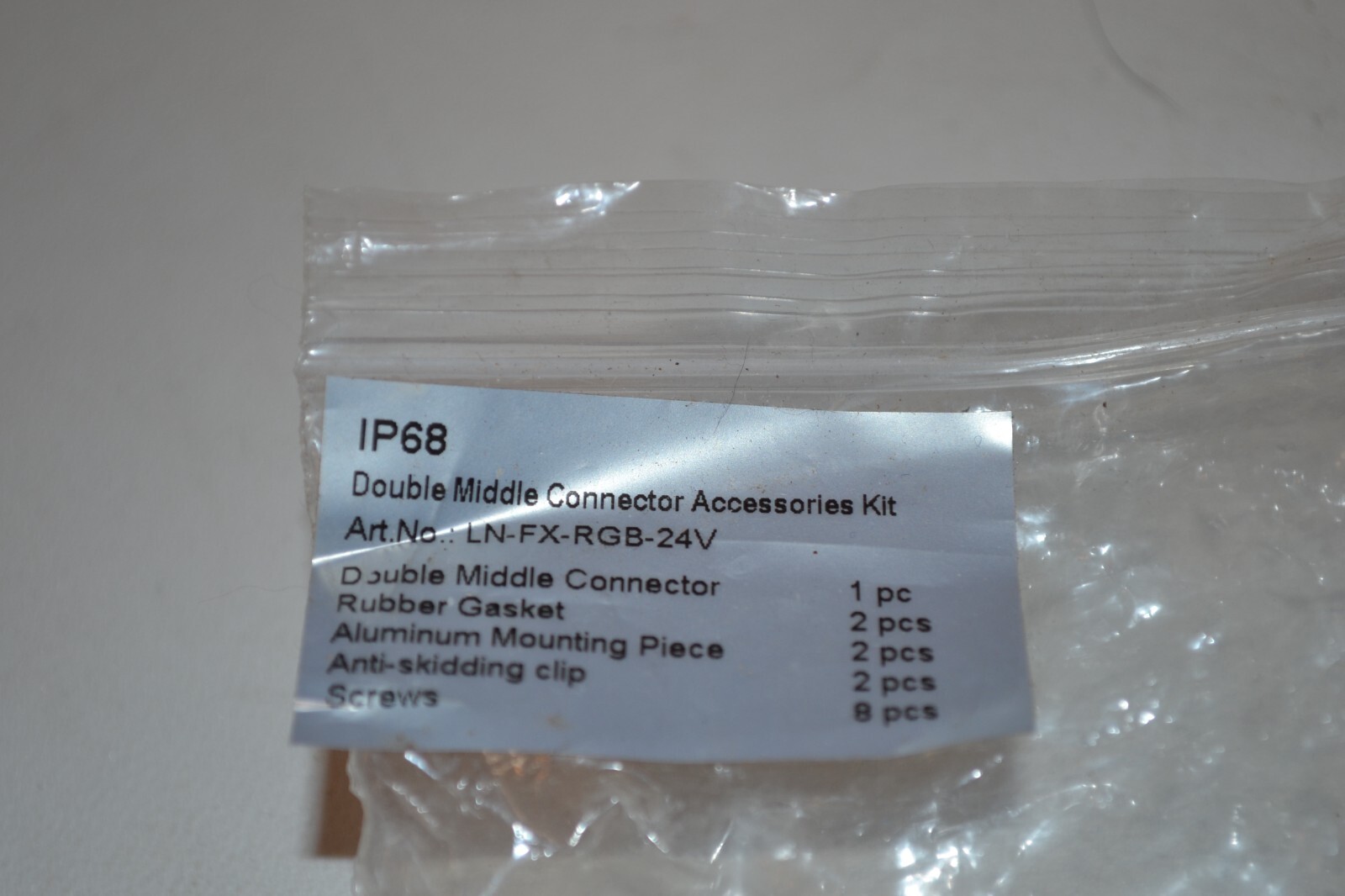 Double Middle Connector Accessories Kit LN-FX-RGB-24V