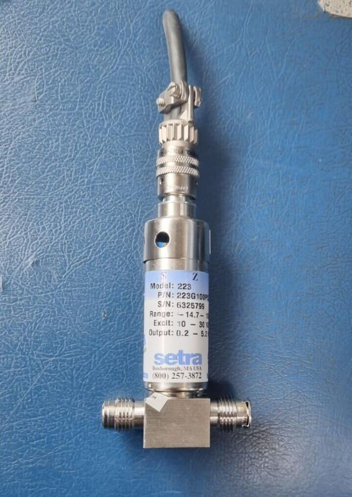 SETRA 223 223G100PCAA33B1F PRESSURE TRANSDUCER (IN18S2)