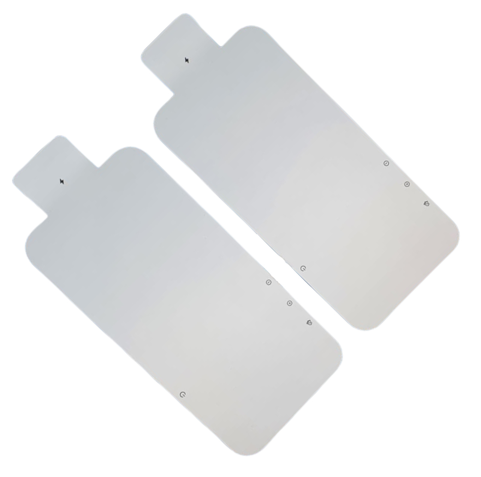 Factory Seal Wraps For iPhone 13 Pro Max 2 x White Card For Screen Protection