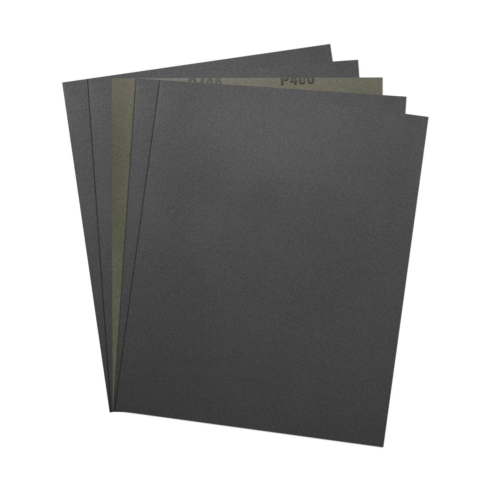 Sandpapers (9" x 11"/229mm x 279mm) 5 Sheet, 400 Grit Wet Dry Sand Paper